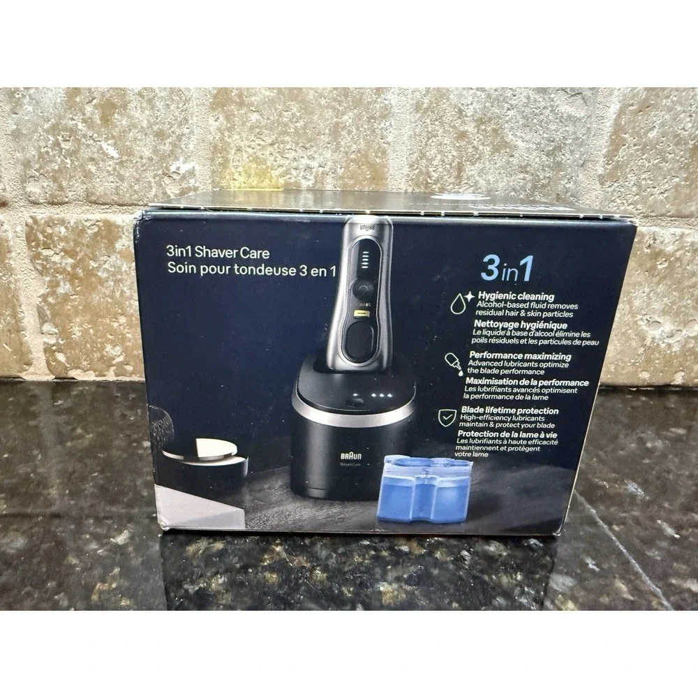 Braun 3in1 Shaver Care Smartcare Center Refill‎ Cartridges Alcohol Based 6 Pack